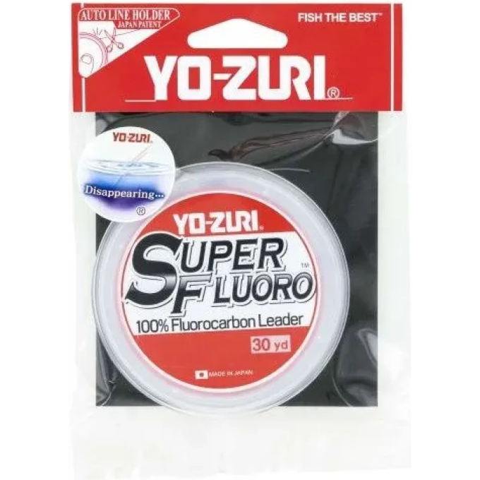 Флюорокарбон YO-ZURI SUPERFLUORO 30YDS 12Lbs 6kg (0.297mm) R1485-NC